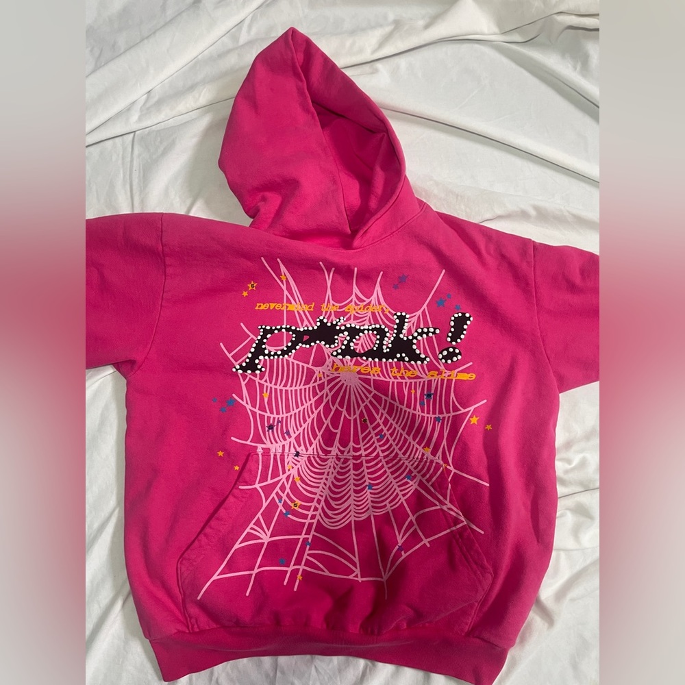 Sp5der P*nk hoodie
